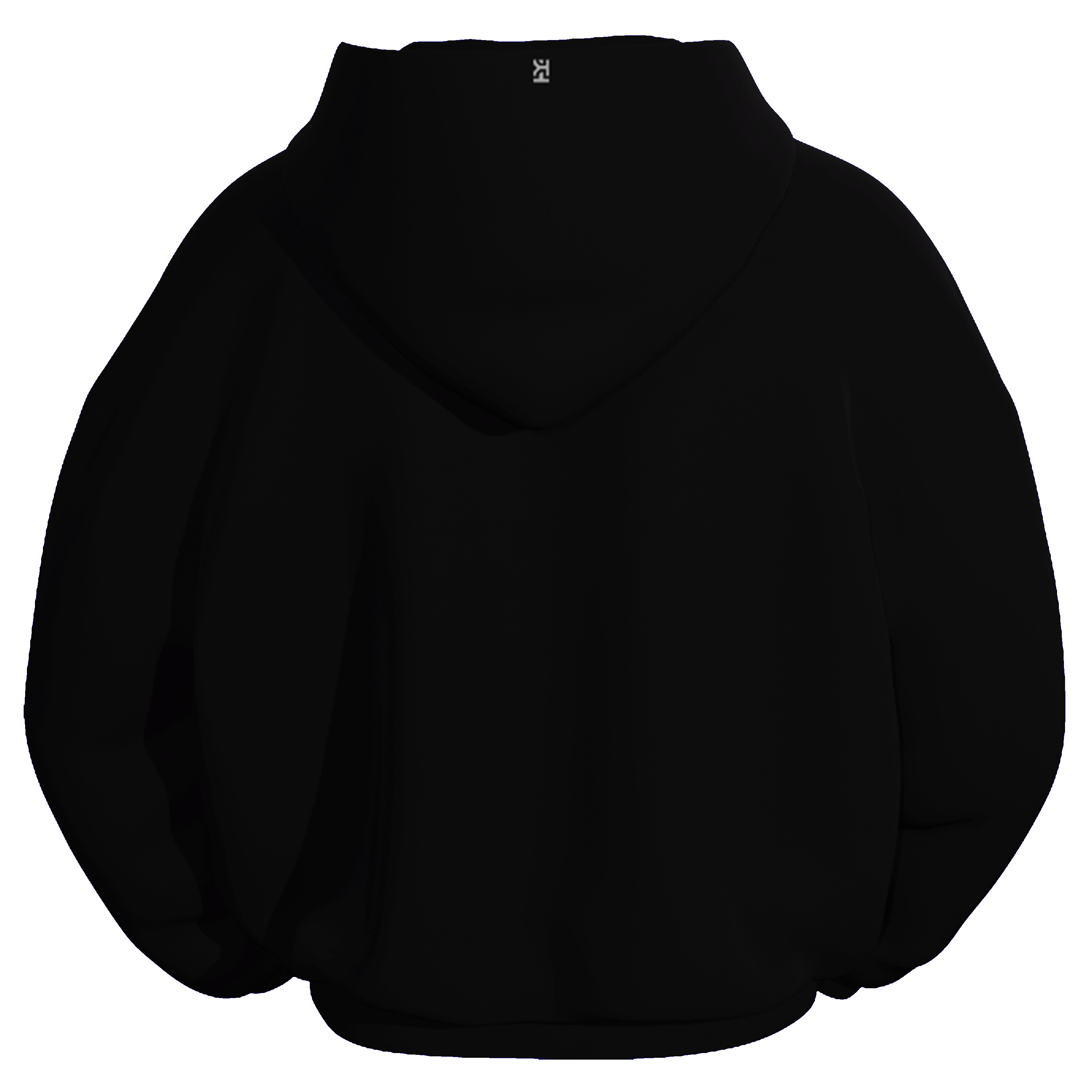 RED SMOKE™ // Femme Noir Hoodie - OVERSIZE HOODIE - Image 3