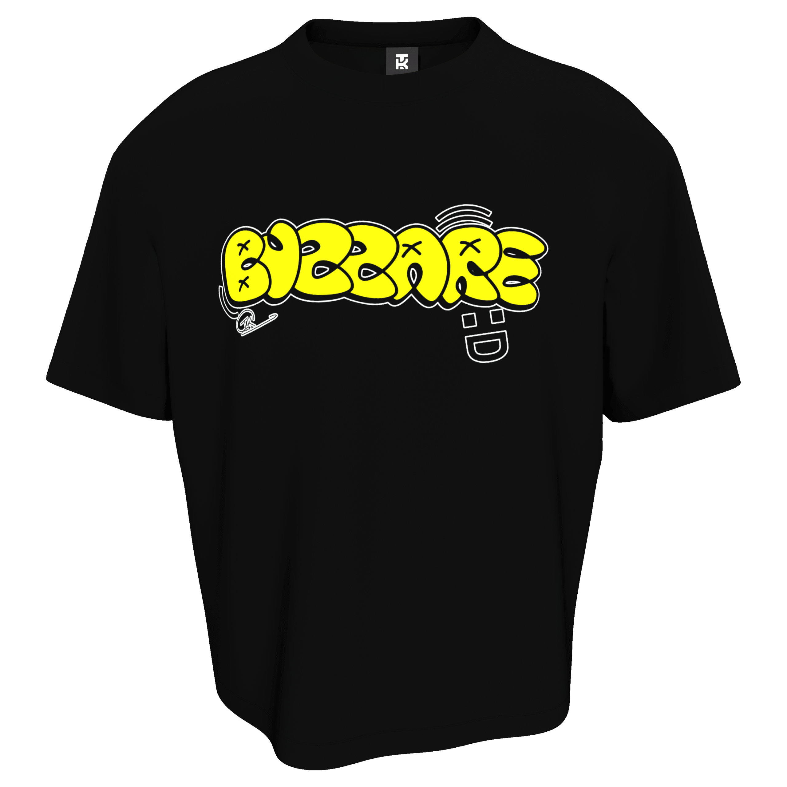 Bizzare Black Oversize T-Shirt