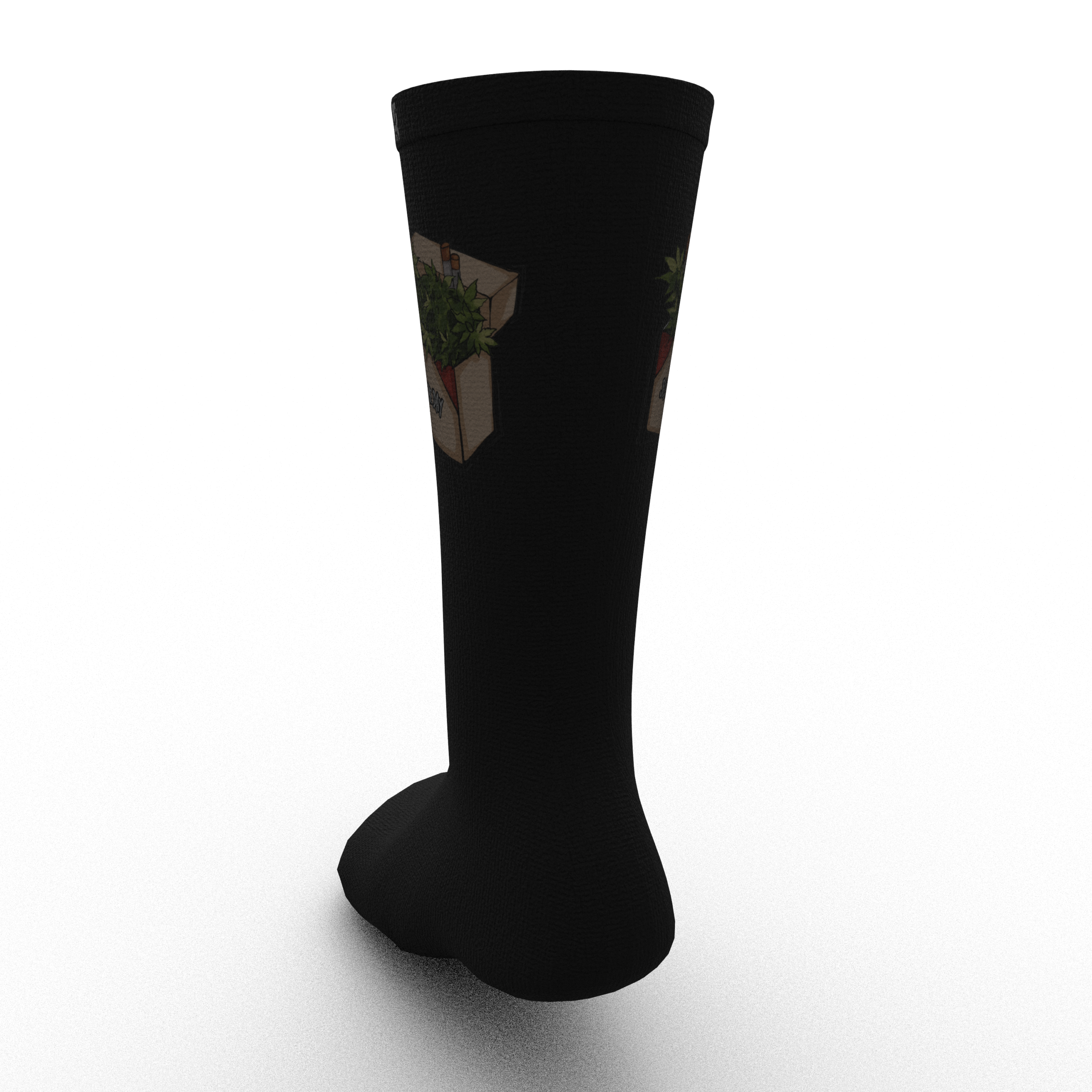 Seize The Day Socks (Black) - Image 5