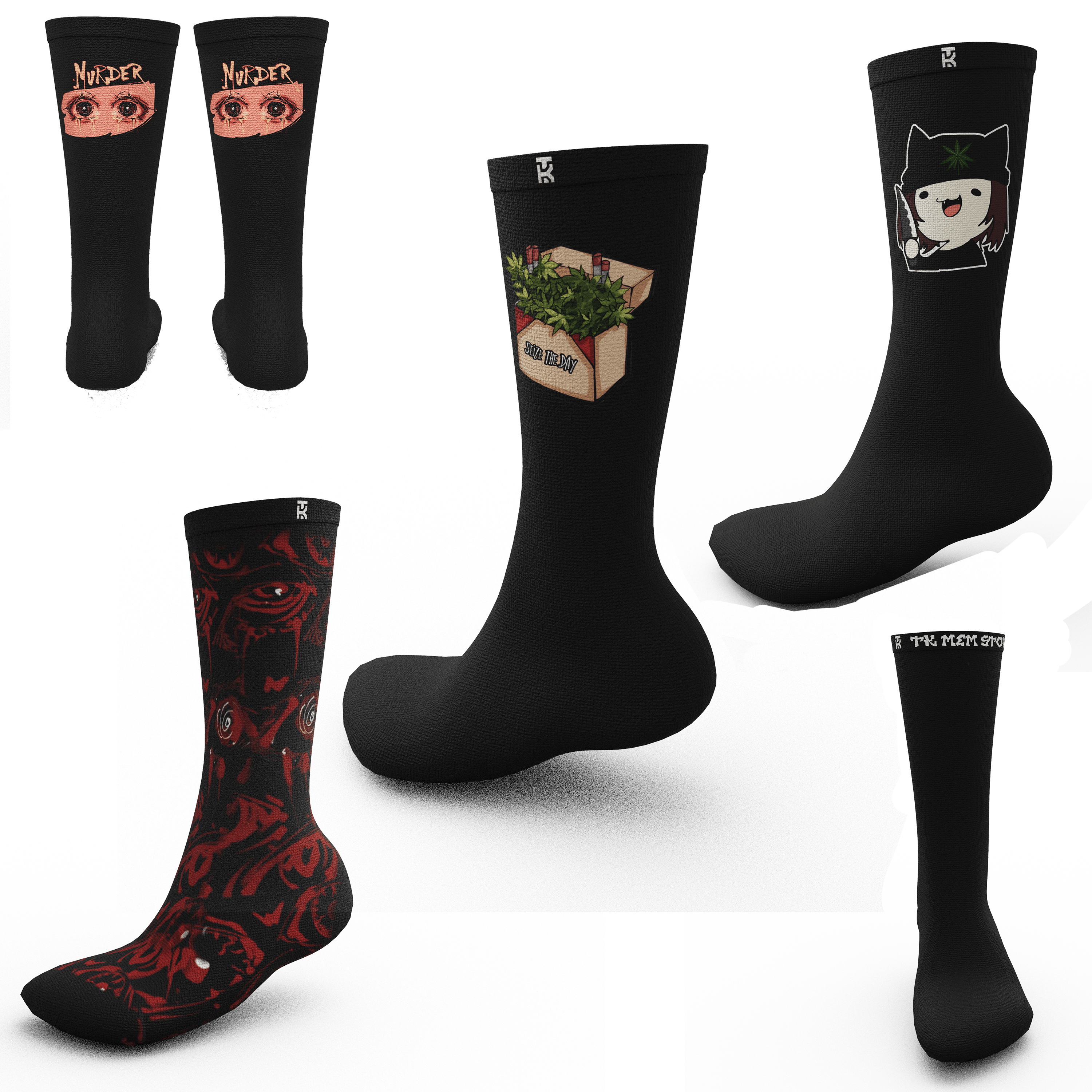 5-in-1 Streetwear Sock Bundle